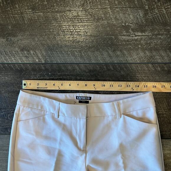 Express Editor Light Pink Ankle Mid-Rise Pant Size 8R - Picture 4 of 8
